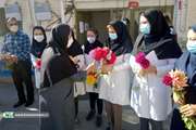 تجلیل از مدافعان سلامت در شهمیرزاد