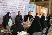 برگزاری میز خدمت کانون سمنان در مصلای نماز جمعه