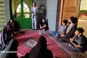 قطار «مشق زندگی» در ادامه‌ی مسیر خود به روستای حسن‌آباد دامغان رسید