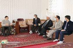 دیدار با خانواده شهید عضو کانون مهدی‌شهر